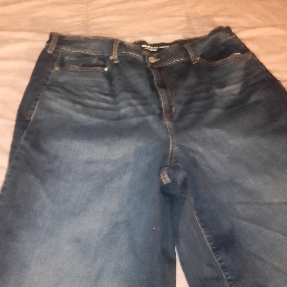 Casual Wide-Leg Denim Pants - Picture 8 of 12